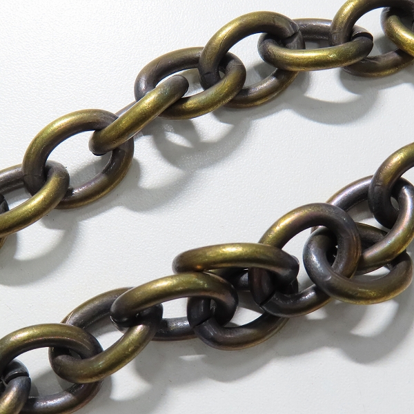 実際に弊社で買取させて頂いた(2)GANGSTERVILLE×Galcia/ギャングスタービル×ガルシア DEVIL/デビル ウォレットチェーン ブラス/真鍮の画像 7枚目