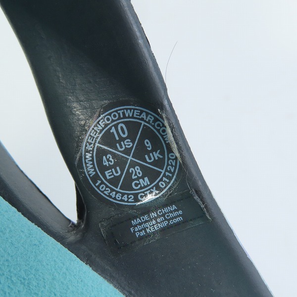 実際に弊社で買取させて頂いたKEEN/キーン シャンティ アーツ サンダル 1024642 28の画像 5枚目