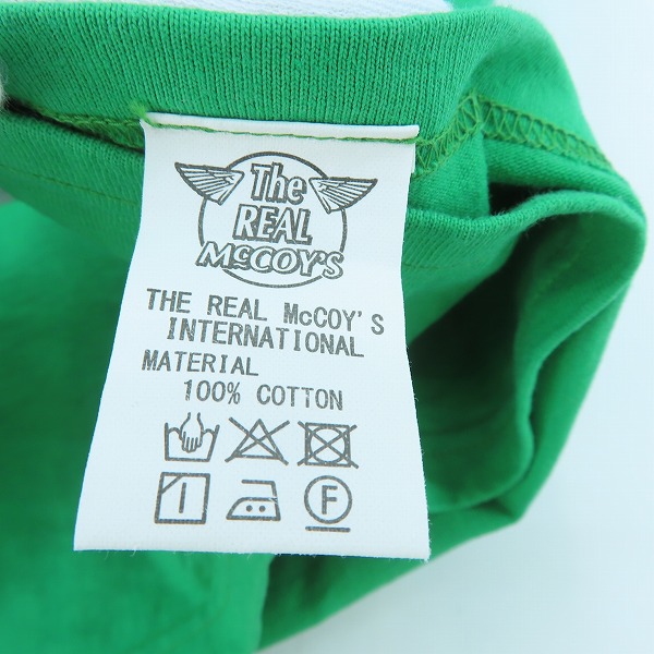 実際に弊社で買取させて頂いたTHE REAL McCOY'S/ザ リアルマッコイズ 637 TD BN 半袖Tシャツ/Mの画像 4枚目