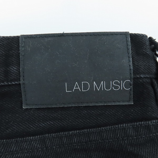 実際に弊社で買取させて頂いたLad Musician/ラッドミュージシャン ブラックデニム 2214-501/46の画像 6枚目