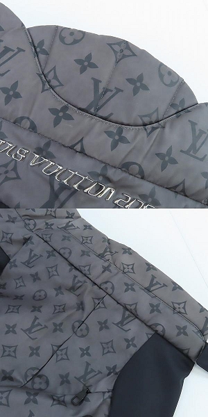 実際に弊社で買取させて頂いた【未使用/JPタグ】LOUIS VUITTON/ルイヴィトン 2054 モノグラム ナイロンパデッドショーツ/ショートパンツ XLの画像 9枚目