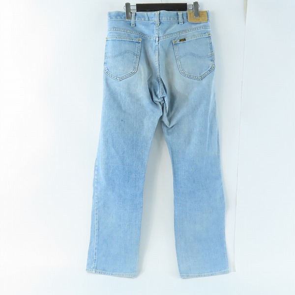 実際に弊社で買取させて頂いたLee/リー 70S ヴィンテージ  USA製 TALON42ジップ デニムパンツ 200-0041の画像 1枚目