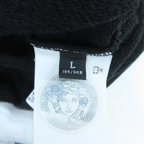 実際に弊社で買取させて頂いた【JPタグ】VERSACE/ヴェルサーチ 20AW バロッコアカンサスプリントパーカー A87476  Lの画像 3枚目