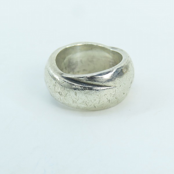 実際に弊社で買取させて頂いたHERMES/エルメス ワイドツイストリング 14.5-15.5号の画像 3枚目