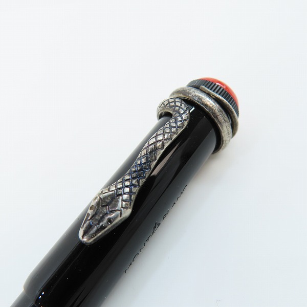 実際に弊社で買取させて頂いたMONTBLANC/モンブラン Heritage Collection  Rouge&Noir Spetial Edition ボールペンの画像 4枚目