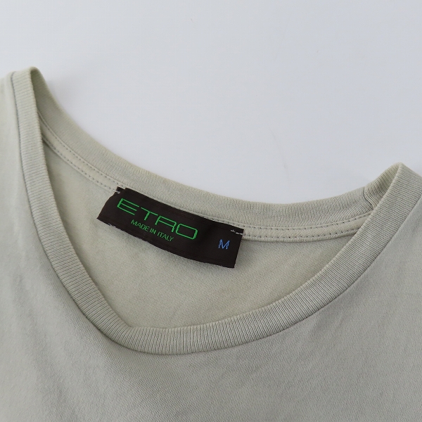実際に弊社で買取させて頂いたETRO/エトロ イラストプリント半袖Tシャツ Mの画像 4枚目