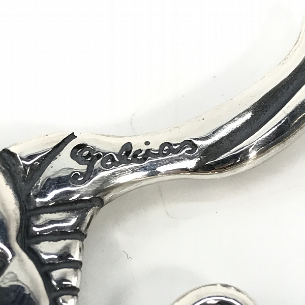 実際に弊社で買取させて頂いたGANGSTERVILLE×Galcia/ギャングスタービル×ガルシア スワロー キーホルダー シルバーの画像 3枚目