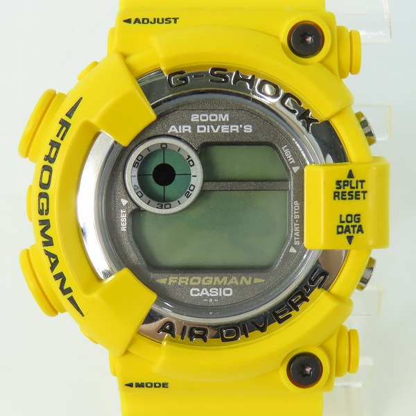 実際に弊社で買取させて頂いたG-SHOCK/G-ショック FROGMAN 99/フロッグマン 99 イエロー DW-8250YU-9T【動作未確認】