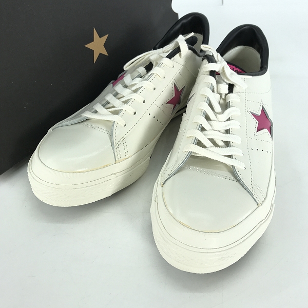 実際に弊社で買取させて頂いたCONVERSE/コンバース ONESTAR OX ワンスター WHITE/PINK スニーカー /9.5 