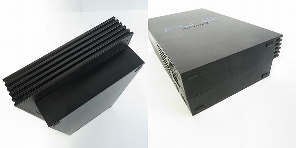 実際に弊社で買取させて頂いたSONY/ソニー PlayStation2/PS2/プレーステーション２ 本体 ミッドナイトブラック SCPH-50000 NB【簡易動作確認済】の画像 7枚目