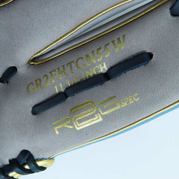 実際に弊社で買取させて頂いたRawlings/ローリングス HYPER TECH COLOR SYNC/ハイパーテックカラー 軟式/オールラウンド/右投げ グローブ GR2FHTCN55Wの画像 5枚目