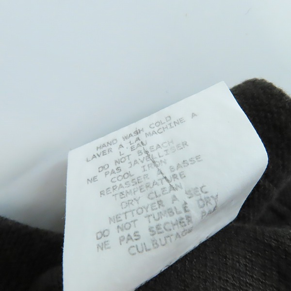 実際に弊社で買取させて頂いたETRO/エトロ 胸ロゴ刺繍 長袖ポロシャツ Sの画像 5枚目