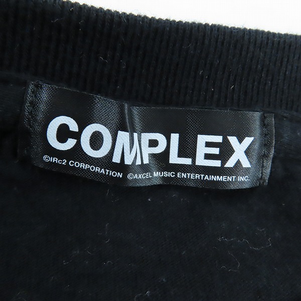 実際に弊社で買取させて頂いたCOMPLEX/コンプレックス 20110730/31 バンドTシャツ 半袖 /Mの画像 2枚目