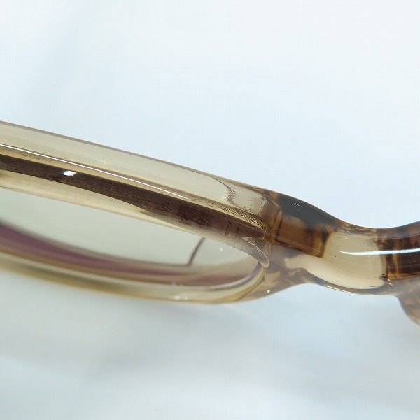 実際に弊社で買取させて頂いた泰八郎謹製/タイハチロウキンセイ アイウェア/メガネフレーム T-112の画像 9枚目
