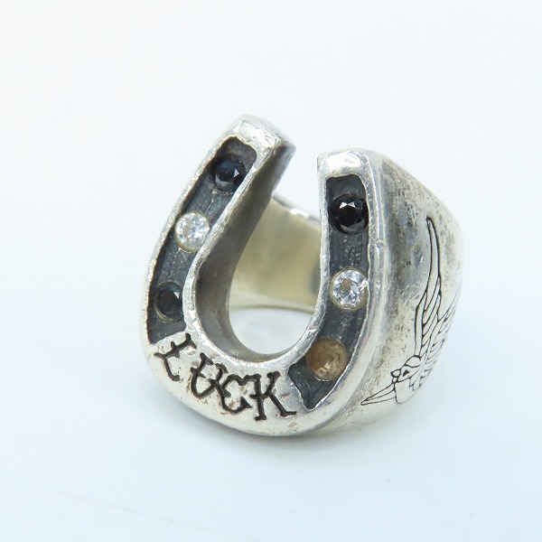 実際に弊社で買取させて頂いたGalcia/ガルシア W&W LUCK ホースシューリング 8.5-9号