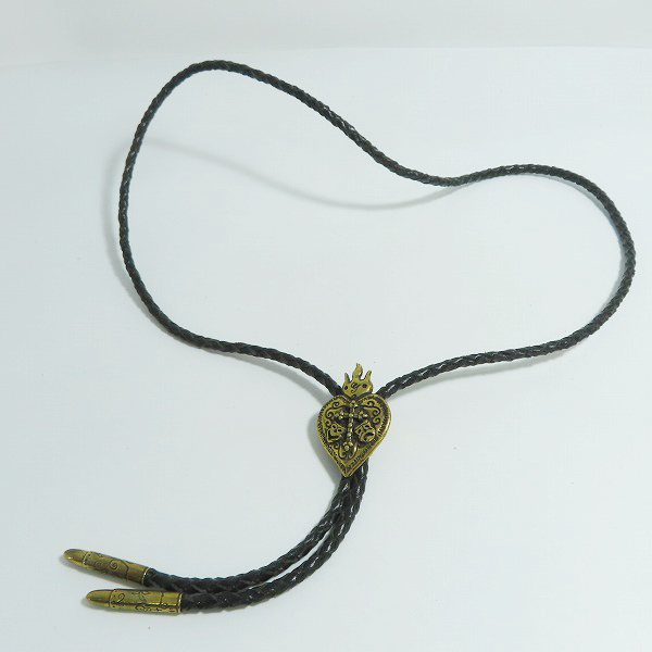 実際に弊社で買取させて頂いた(5)Gangsterville×galcia/ギャングスタービル×ガルシア TWO FACE/ダブルフェイス BOLO TIE/ボロタイ/ループタイ ブラス/真鍮の画像 5枚目