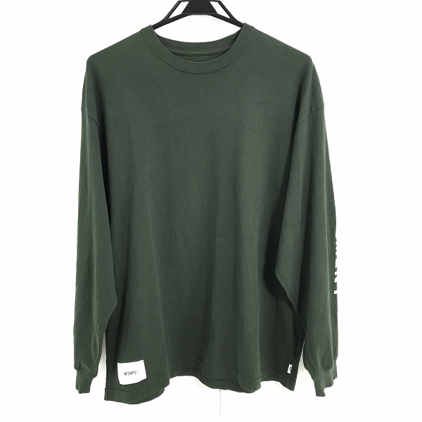 実際に弊社で買取させて頂いたWTAPS/ダブルタップス 長袖Tシャツ コットン 232ATDT-CSM11/3