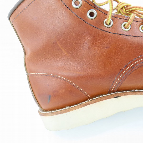 実際に弊社で買取させて頂いたRED WING/レッドウィング アイリッシュセッター 羽根タグ ブーツ 875 8.5Eの画像 7枚目