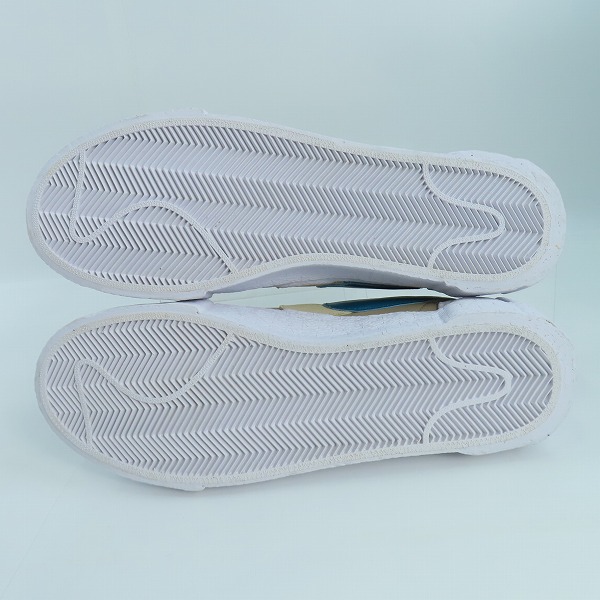 実際に弊社で買取させて頂いた【未使用】NIKE×SACAI×KAWS/ナイキ×サカイ×カウズ BLAZER LOW REED/ブレーザーロー リード DM7901-200 /28.5の画像 2枚目
