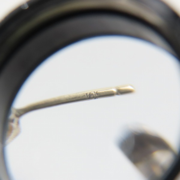 実際に弊社で買取させて頂いたCHROME HEARTS/クロムハーツ クロステイルフープピアスの画像 7枚目