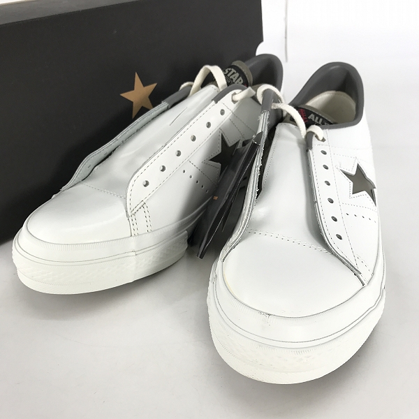 実際に弊社で買取させて頂いた【未使用】CONVERSE/コンバース ハロウィン限定モデル ONE STAR P＆F OX/ワンスター レザースニーカー/9.5