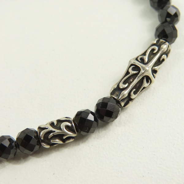 実際に弊社で買取させて頂いたBloody Mary/ブラッディマリー ARKADIA Ritual リチュアル ブラックスピネル ブレスレットの画像 7枚目