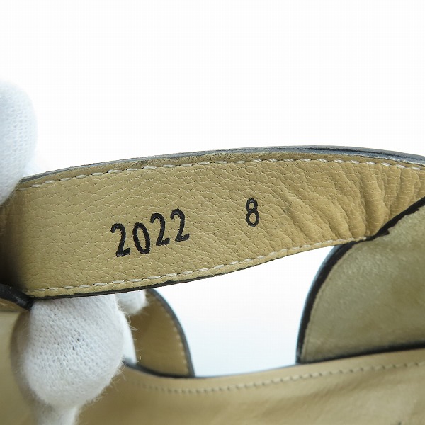 実際に弊社で買取させて頂いたPARABOOT/パラブーツ FERRET/フェレット レザー グルカサンダル ブラック/8の画像 5枚目