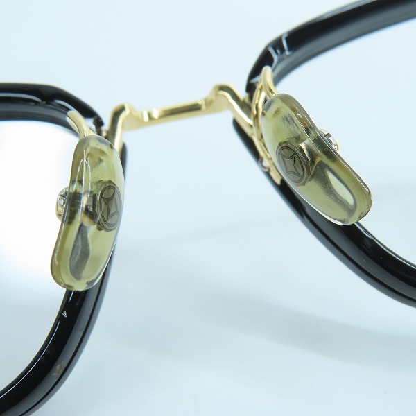 実際に弊社で買取させて頂いた999.9/フォーナインズ メガネフレーム アイウェア M-111 9001の画像 3枚目