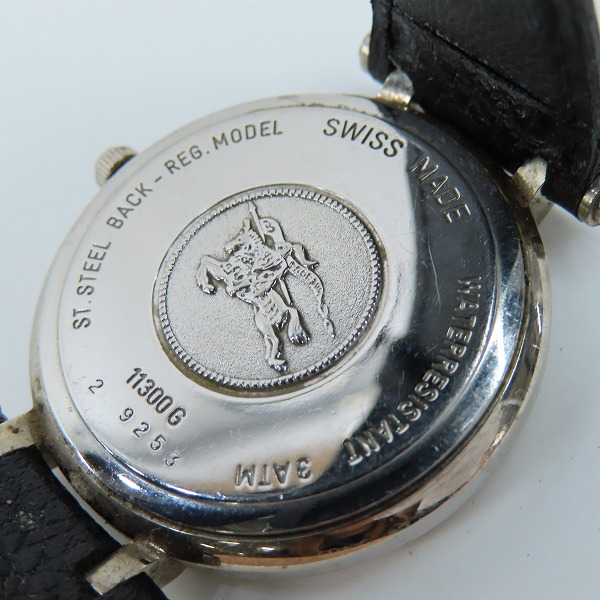 実際に弊社で買取させて頂いたBURBERRY/バーバリー  デイト クォーツ/アナログ腕時計 11300G【動作未確認】の画像 3枚目