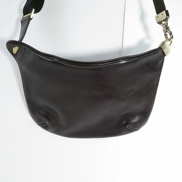 実際に弊社で買取させて頂いたaniary/アニアリ レザー ショルダーバッグの画像 1枚目