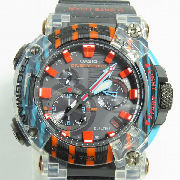 実際に弊社で買取させて頂いたG-SHOCK/Gショック FROGMAN 30th Anniversary/30周年記念 ヤドクガエル Bluetooth GWF-A1000APF-1AJRの画像 1枚目