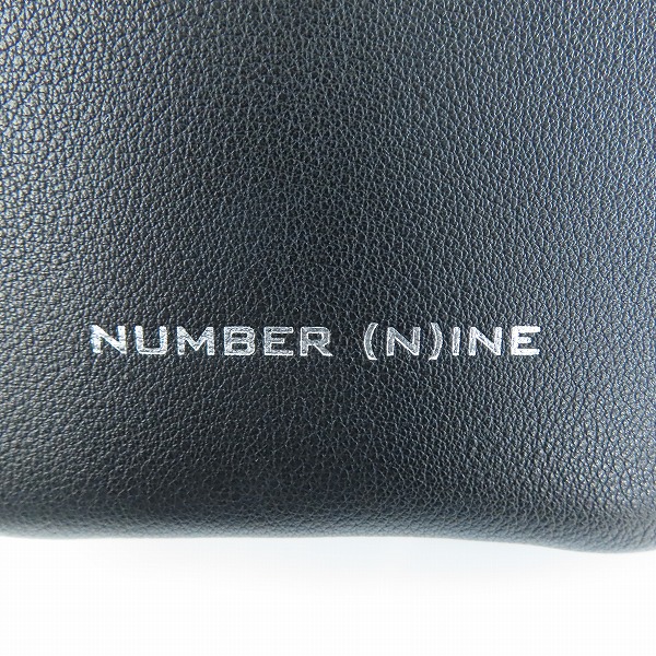 実際に弊社で買取させて頂いたNUMBER NINE/ナンバーナイン ブラック ウエストバッグ/ボディーバッグの画像 5枚目