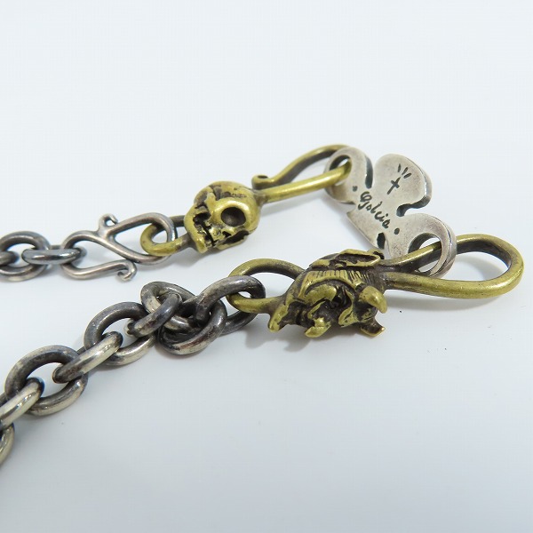 実際に弊社で買取させて頂いたGANGSTERVILLE× galcia/ギャングスタービル×ガルシア DICE TOP/CHIAN SET/ダイス ネックレスの画像 7枚目