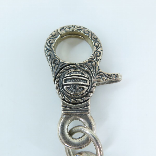 実際に弊社で買取させて頂いたROYAL ORDER/ロイヤルオーダー SV925 フレアモチーフ ウォレットチェーンの画像 1枚目