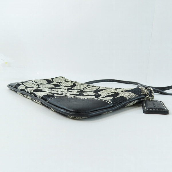 実際に弊社で買取させて頂いたcoach/コーチ シグネチャー柄 ミニショルダーポーチの画像 3枚目