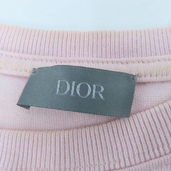 実際に弊社で買取させて頂いたDIOR×Alex Foxton/ディオール×アレックス フォックストン【20SS】ローズプリント コットン 半袖Tシャツ 943J605B0554/Sの画像 2枚目