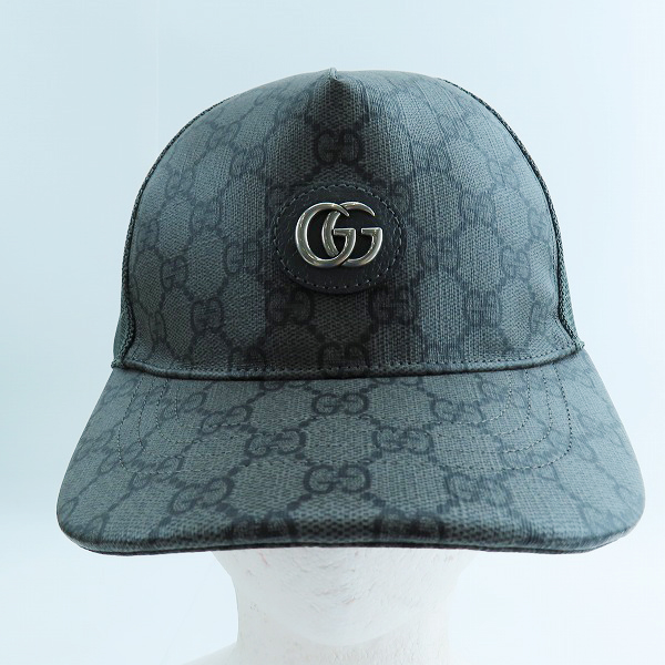 実際に弊社で買取させて頂いた【JPタグ】GUCCI/グッチ GGスプリームキャンバス ベースボールキャップ 733927 4HAXNの画像 1枚目