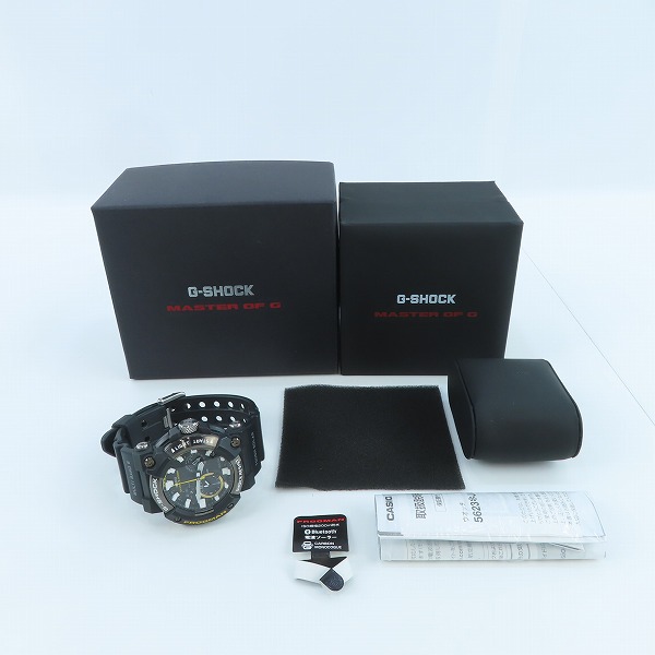 実際に弊社で買取させて頂いたG-SHOCK/Gショック FROGMAN/フロッグマン Bluetooth ソーラー電波時計 GWF-A1000-1AJFの画像 7枚目