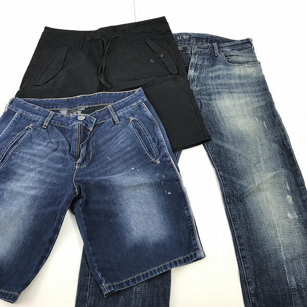 実際に弊社で買取させて頂いた【おまとめ】EMPORIO ARMANI/エンポリオアルマーニ デニムパンツ/ハーフパンツの画像 1枚目