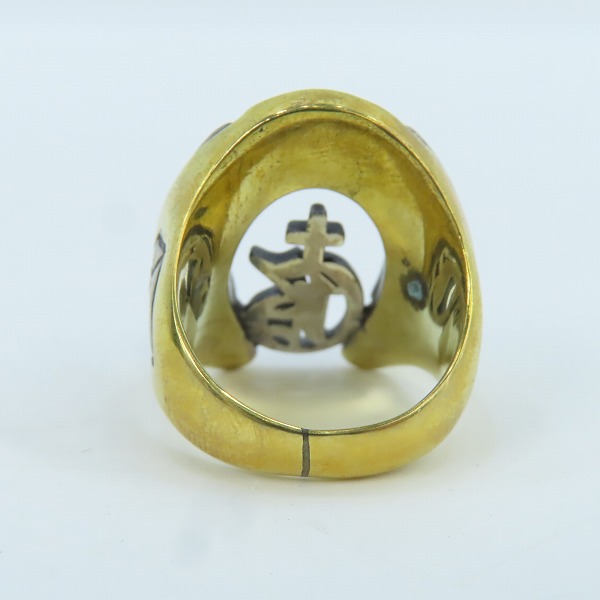 実際に弊社で買取させて頂いたGangsterville×galcia/ギャングスタービル×ガルシア Horse Shoe Trademark Ring/ホースシューリング/13.5号の画像 3枚目