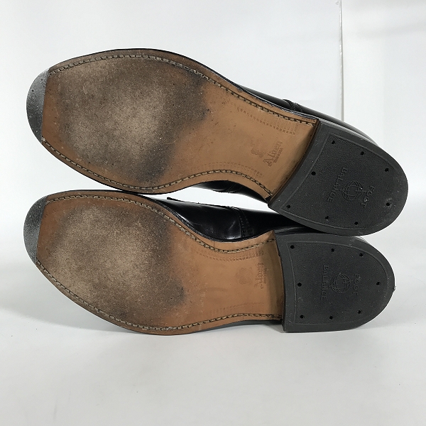 実際に弊社で買取させて頂いたALDEN/オールデン シェルコードバン Vチップ レザーシューズ 54321/6Dの画像 2枚目