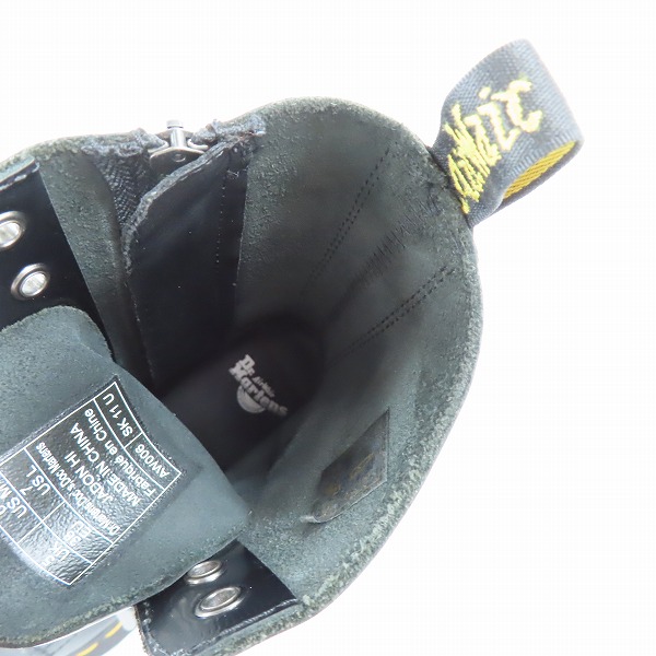 実際に弊社で買取させて頂いたDr.Martens/ドクターマーチン JADON HI ジェイドンハイ 10ホールブーツ/UK5の画像 4枚目