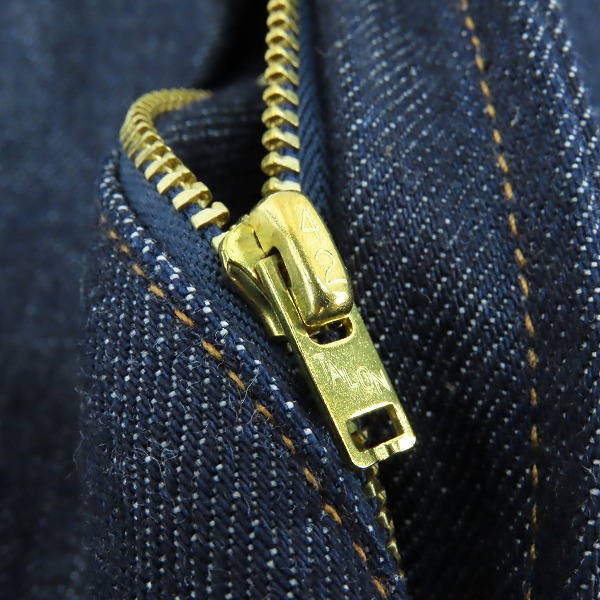 実際に弊社で買取させて頂いたLEVIS VINTAGE CLOTHING/LVC/リーバイスビンテージ クロージング 1967年モデル デニムパンツ 67505-0130/W34L34の画像 8枚目