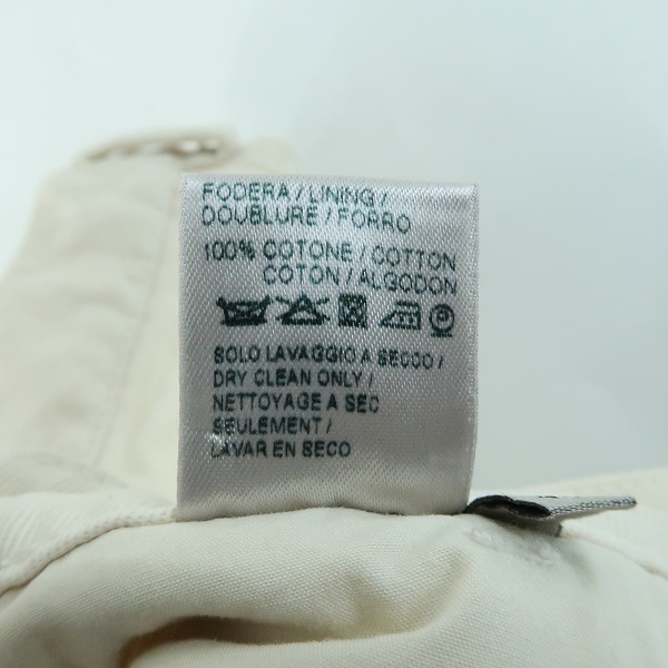 実際に弊社で買取させて頂いたBOTTEGA VENETA/ボッテガヴェネタ チノロングパンツ 46の画像 4枚目