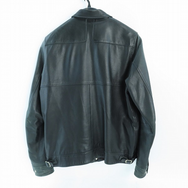 実際に弊社で買取させて頂いたUNDERCOVER/アンダーカバー 08SS ラムレザー シングル ライダース ジャケット A4209/2の画像 1枚目