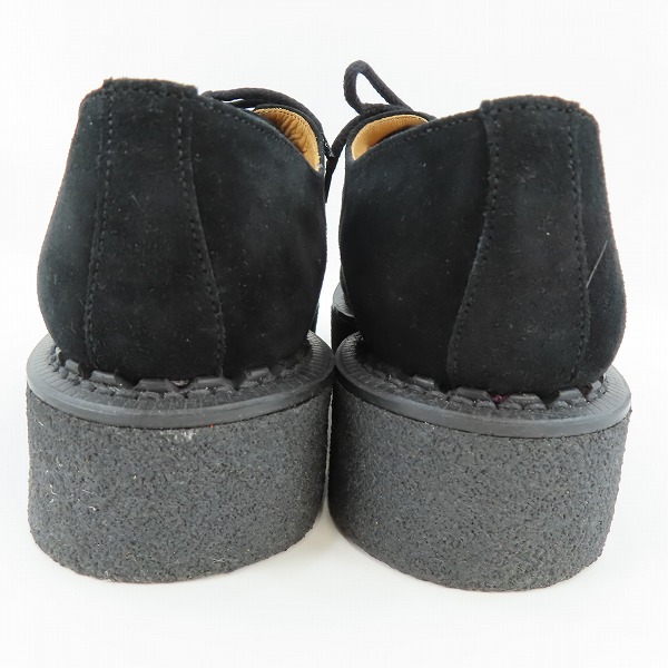 実際に弊社で買取させて頂いたGEORGE COX/ジョージコックス イングランド製 GIBSON/ギブソン ラバーソール シューズ ブラックスエード 3588 8の画像 1枚目