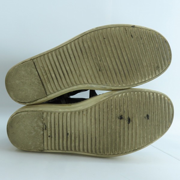 実際に弊社で買取させて頂いたRick Owens/リックオウエンス ジオバスケット サイドジップスニーカー/ブラック/42の画像 2枚目