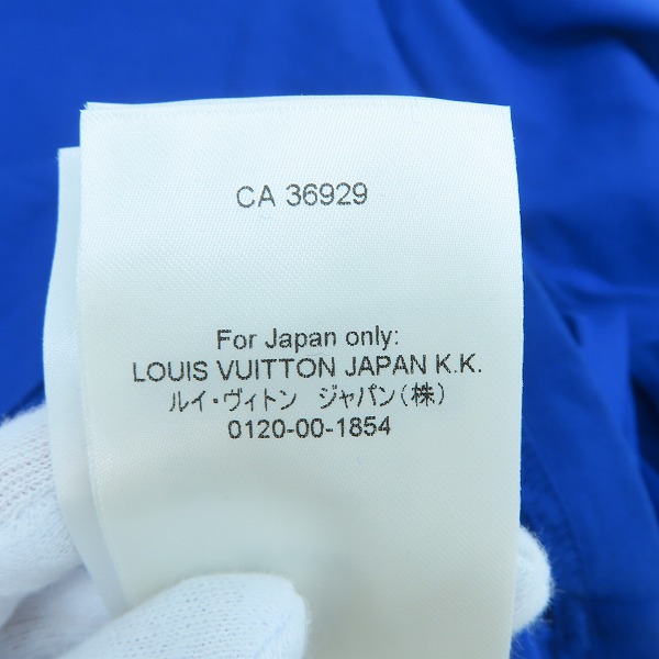 実際に弊社で買取させて頂いた【JPタグ】LOUIS VUITTON/ルイヴィトン エンボスLV インサイドアウト クルーネックTシャツ RM222Q DT3 HNY55Wの画像 5枚目