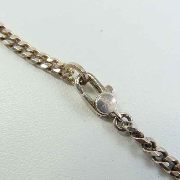 実際に弊社で買取させて頂いたGUCCI/グッチ ノット プレート ネックレス チェーン AG925の画像 5枚目