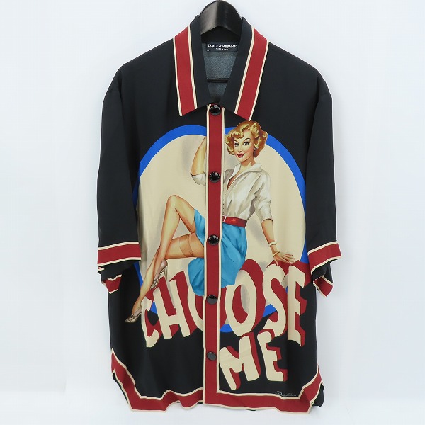 実際に弊社で買取させて頂いた【JPタグ】DOLCE&GABBANA/ドルチェ&ガッバーナ CHOOSE MEカジュアルシャツ/G9SC4T/M